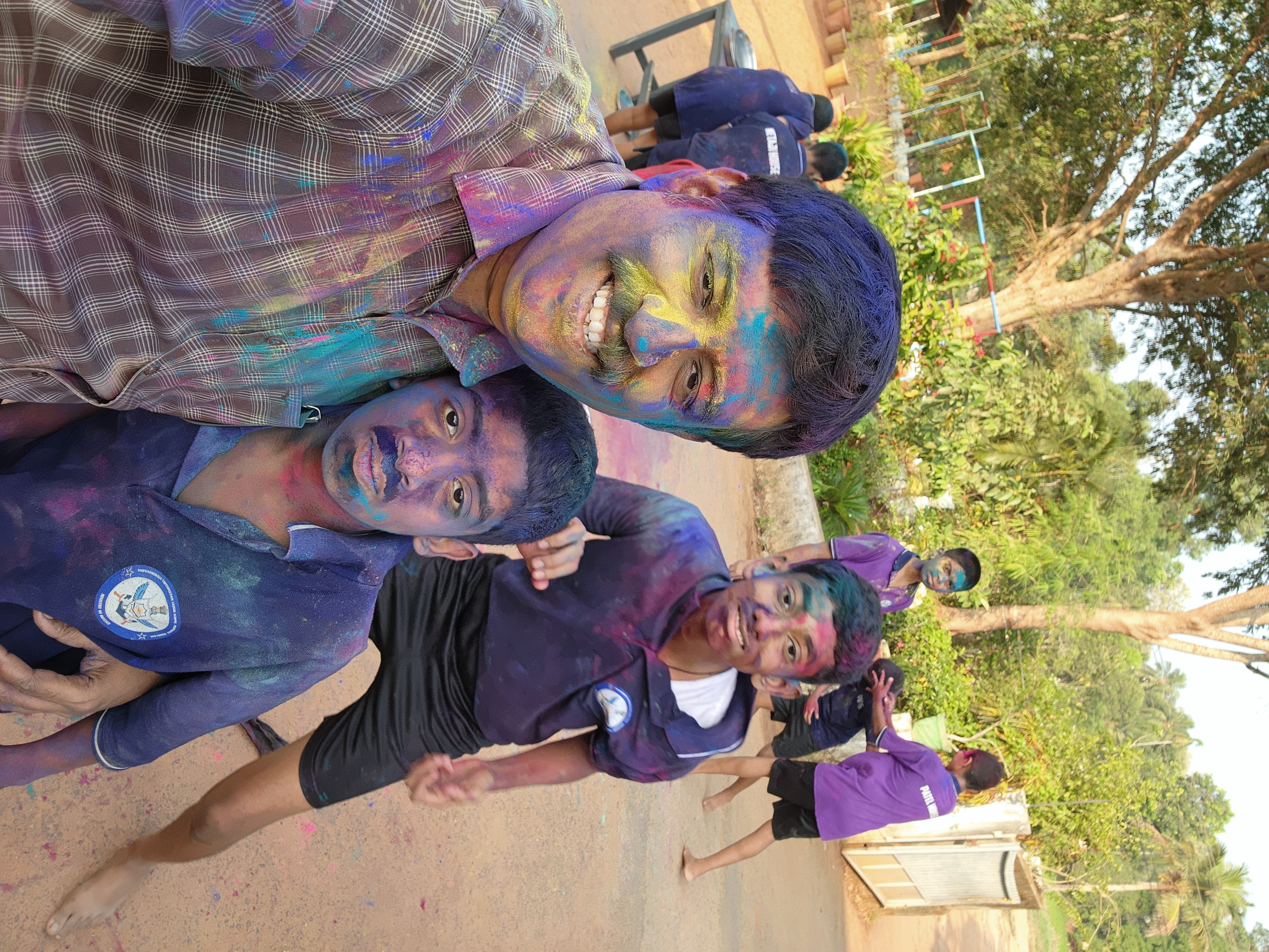 Holi — Vidyadhiraja Vidyapeetom Sainik School